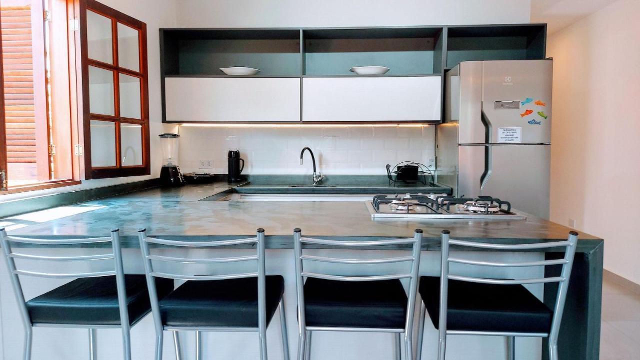Algodao - Novo Flat Com Piscina, 50Mts Da Praia, Churrasqueira Privativa, Ar Con, Wi-Fi, Netflix, Garagem Параті Екстер'єр фото